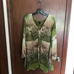 Vintage Flowy Bohemian Top 18/20